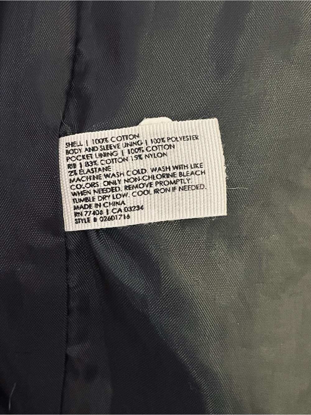 Club Monaco Women’s XS Black Bomber Utility Jacket - Picture 10 of 12